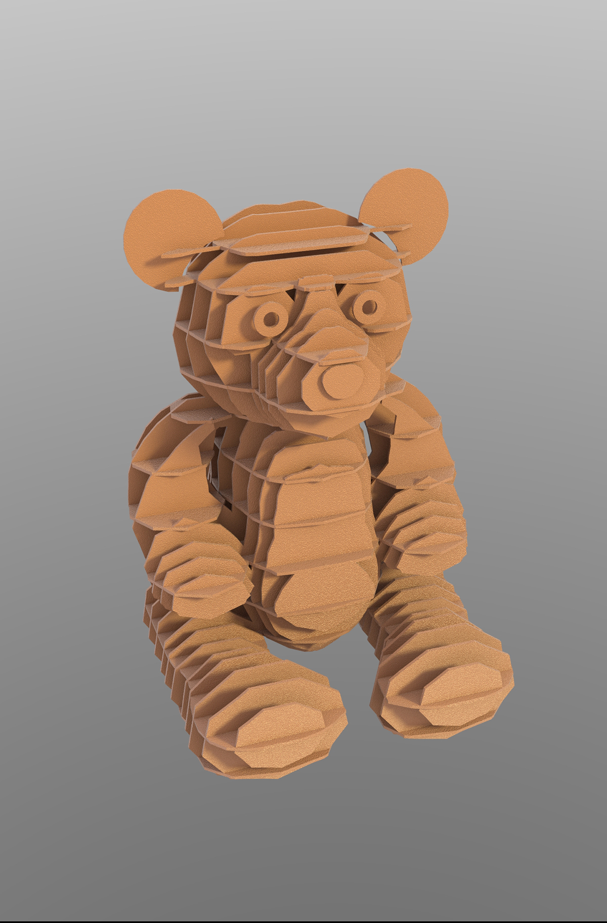 Entry 132152 in 3D Teddy Bear by יובל עשרוני