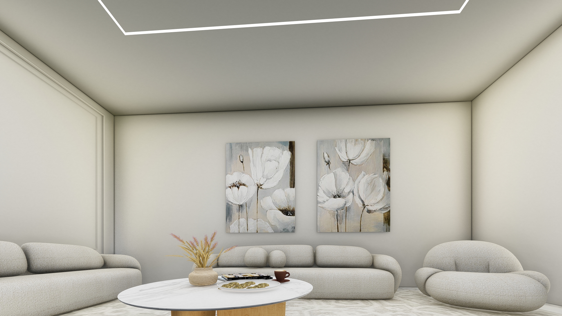 Entry 314575 in הדמיית סלון by nagham design