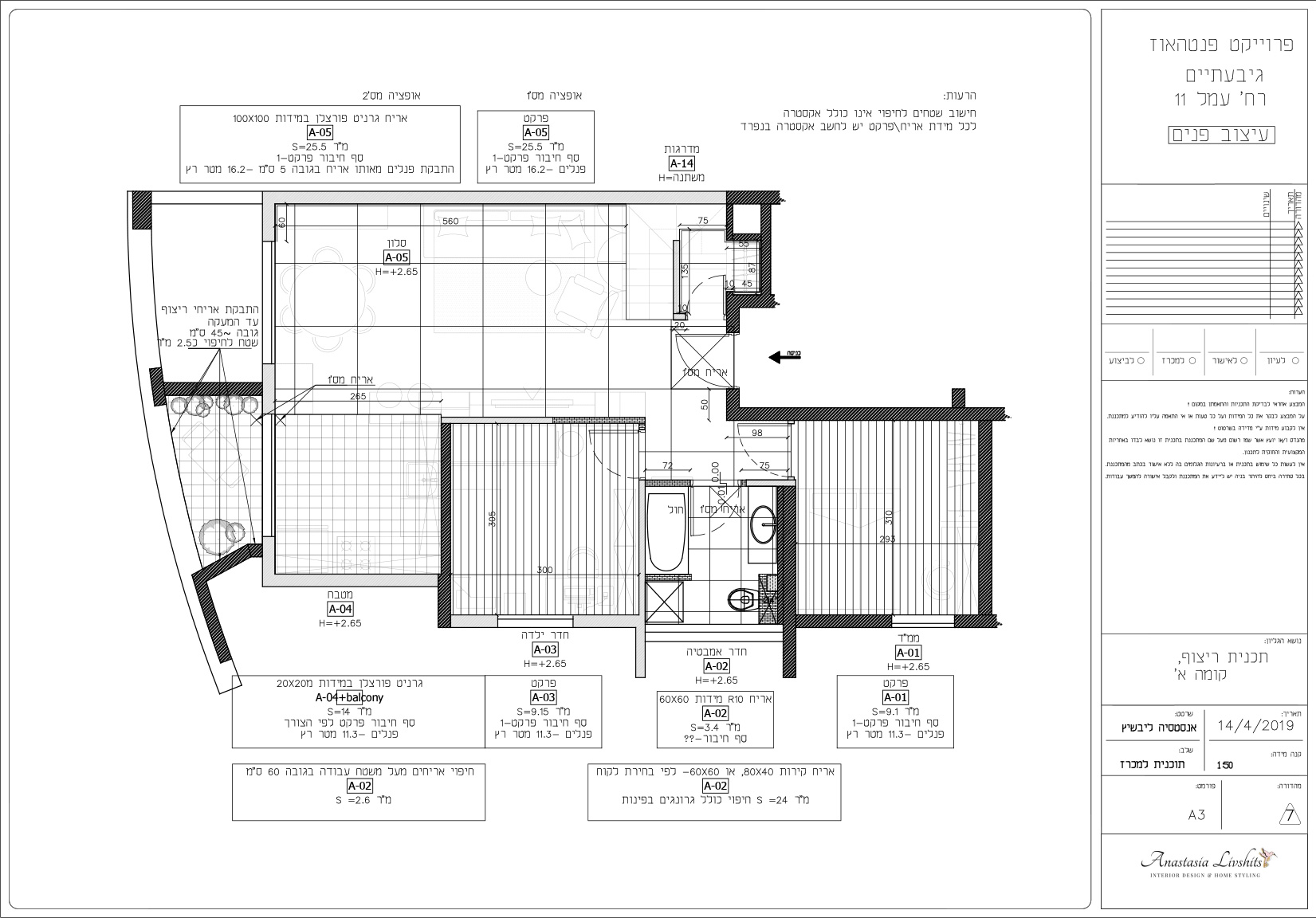 Entry 330623 in Portfolio by Anastasia Livhits Interior design