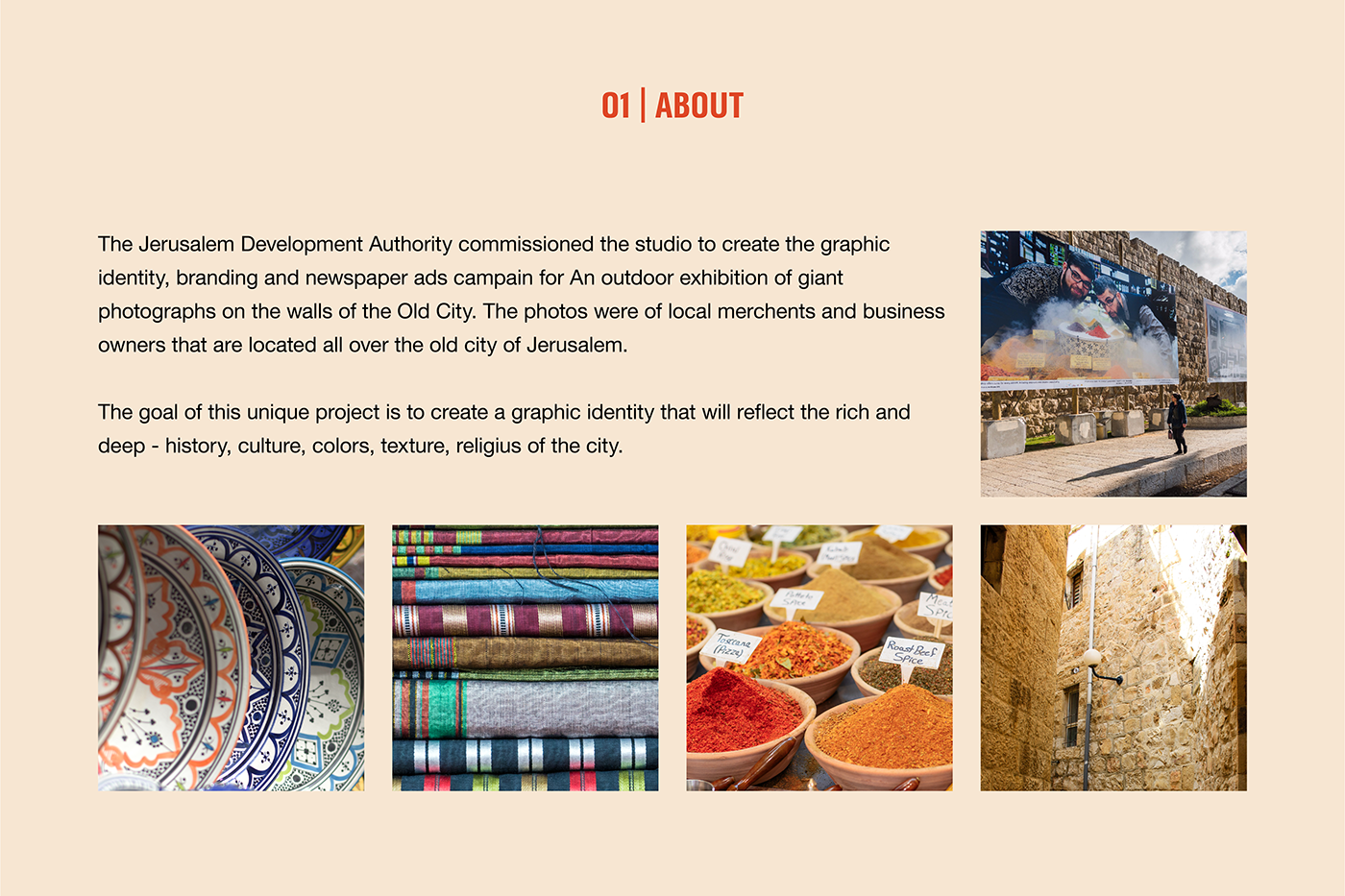 Entry 211121 in Old City Moments Exhibition-Branding, Ad Campaign by AM STUDIO