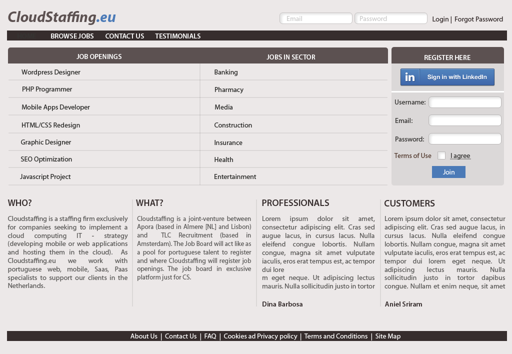 Entry 99440 in Webdesign Collection 2011-2013 by Graphic Boost