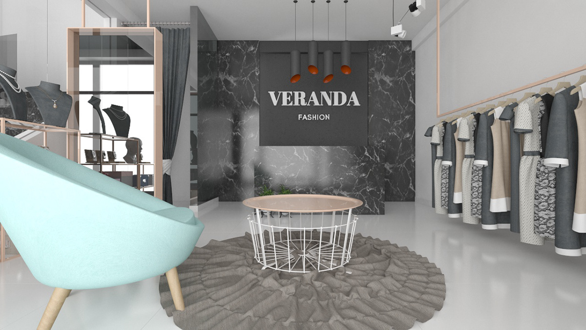Entry 192915 in Fashion studio interior design by MladMa