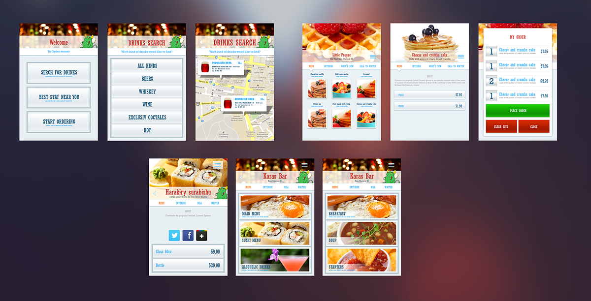 Entry 98378 in FOOD SERVICE SOLUTION by MAXdesign