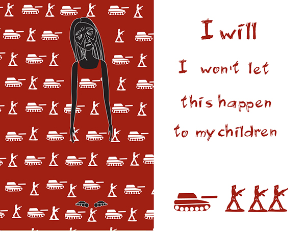 Entry 122003 in Radiohead's album "Hail to the thief" illustrations. by lidia tomashevskaya