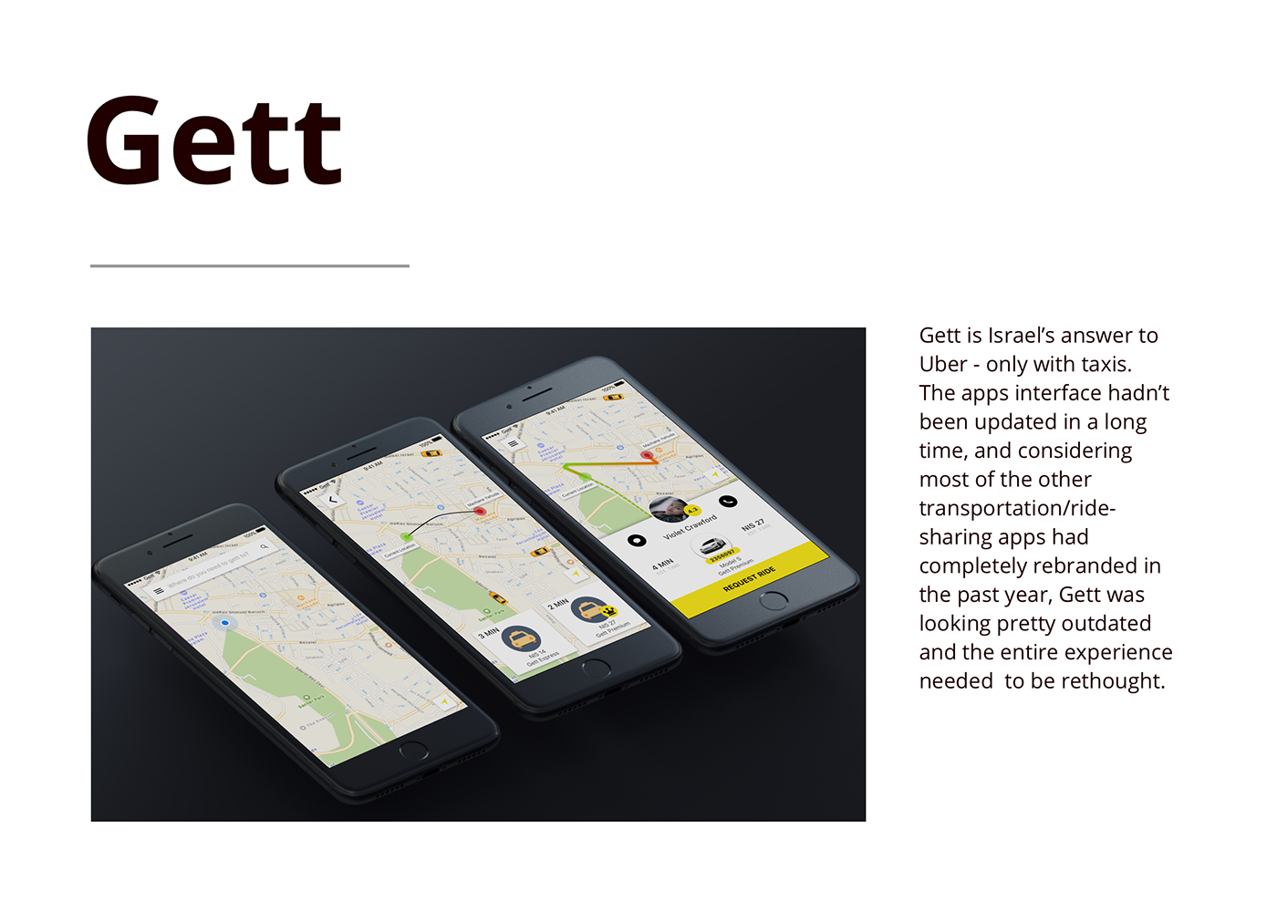 Entry 157506 in Gett Redesign by AR