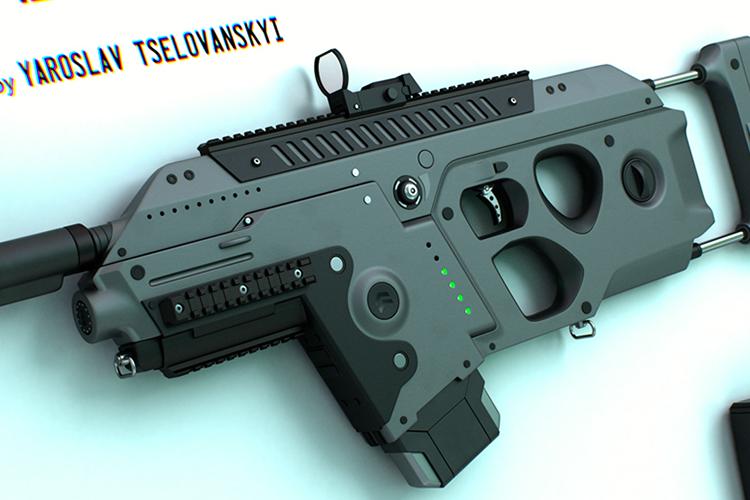 KARA-2  [ Sci-Fi Assault rifle concept ] thumbnail