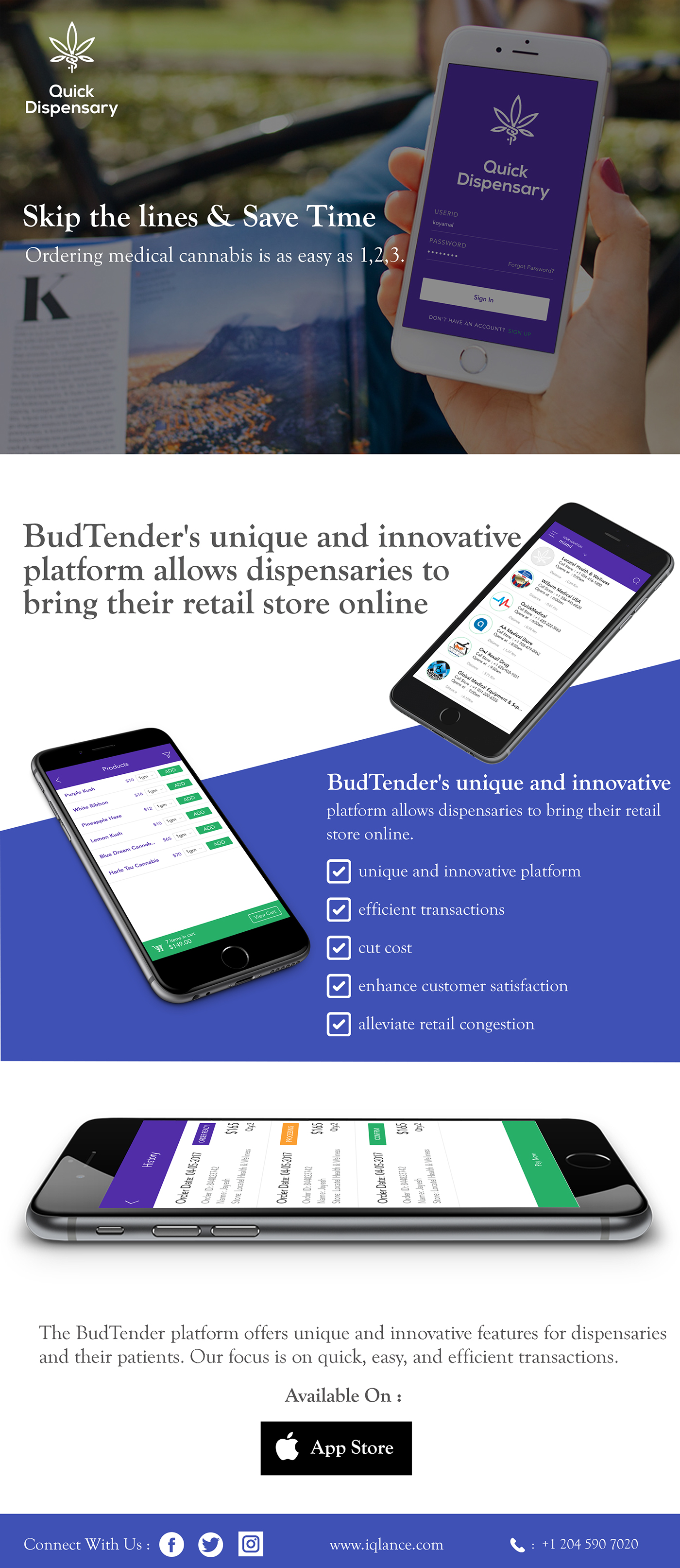 Entry 149572 in BudTender’s - Is an eCommerce App by iQlance Solutions