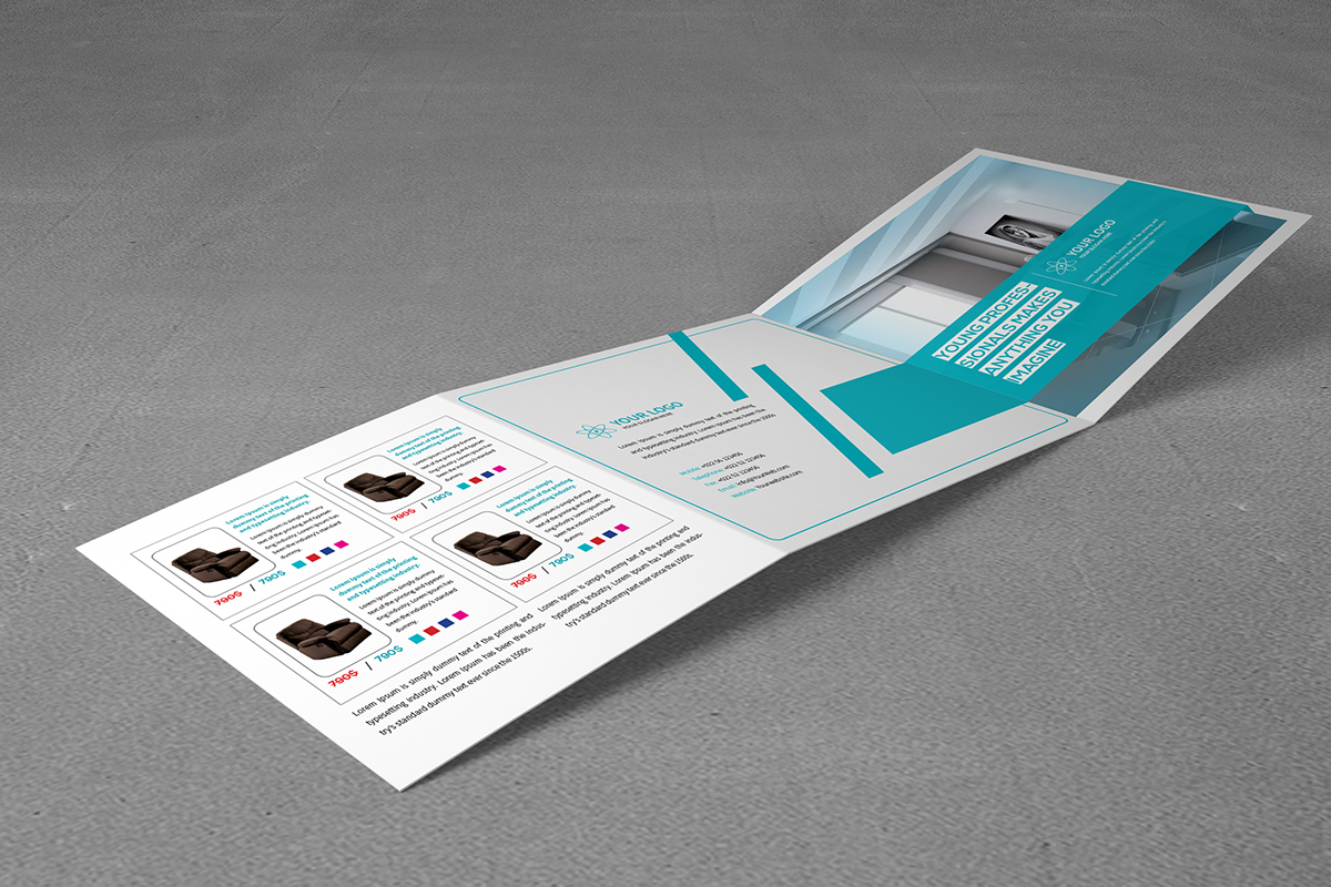 Entry 143311 in Furniture Square Trifold Brochure by Haweya company