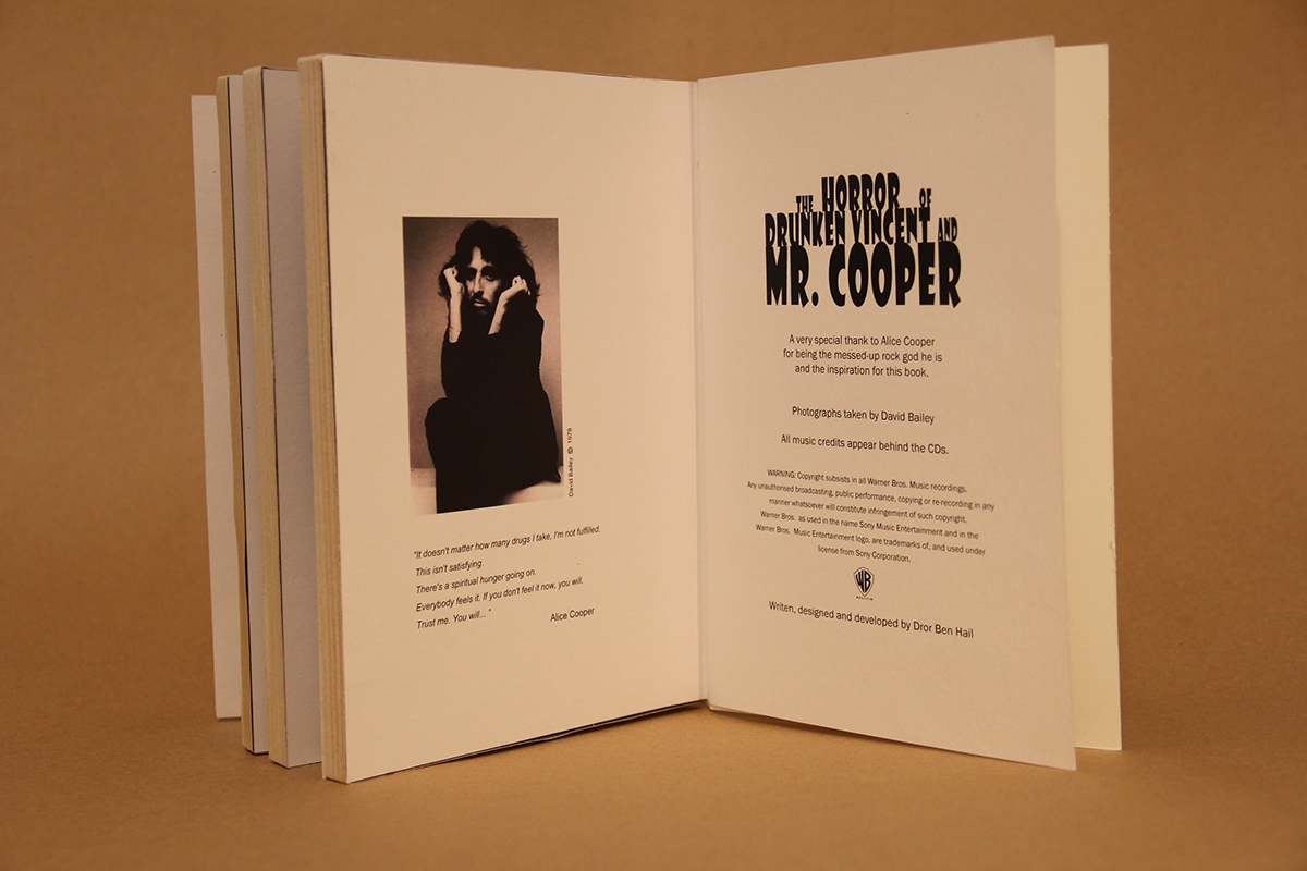 Entry 101492 in Alice Cooper - Horror book / album by דרור בן חיל