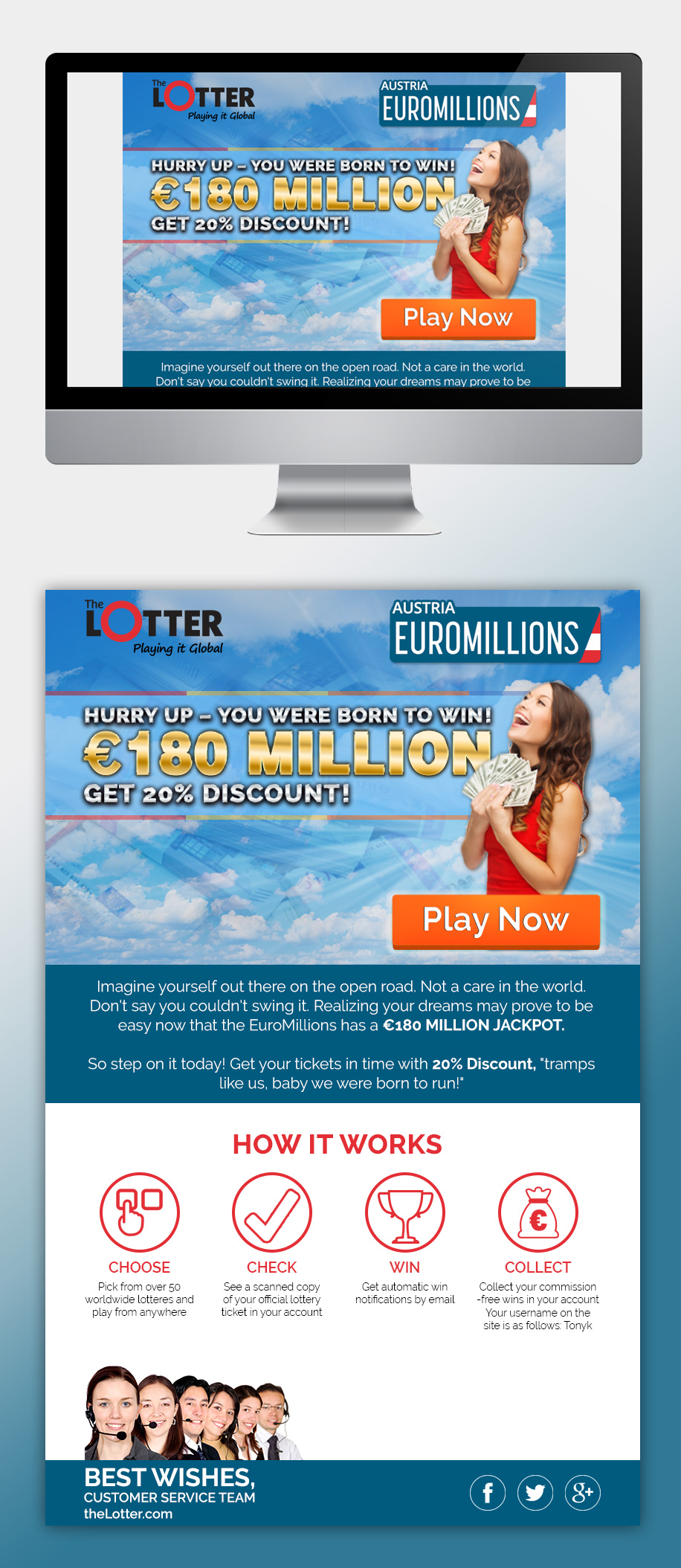 Entry 139958 in Email for The Lotter by Diego Zumer