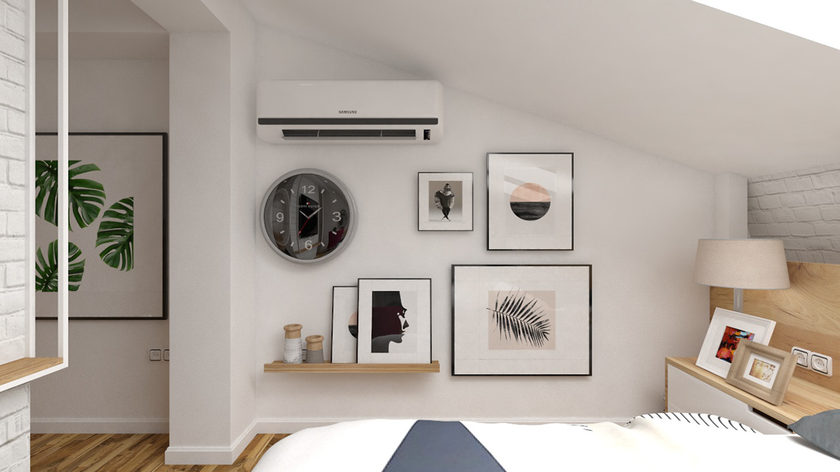Entry 192933 in Attic interior design by MladMa
