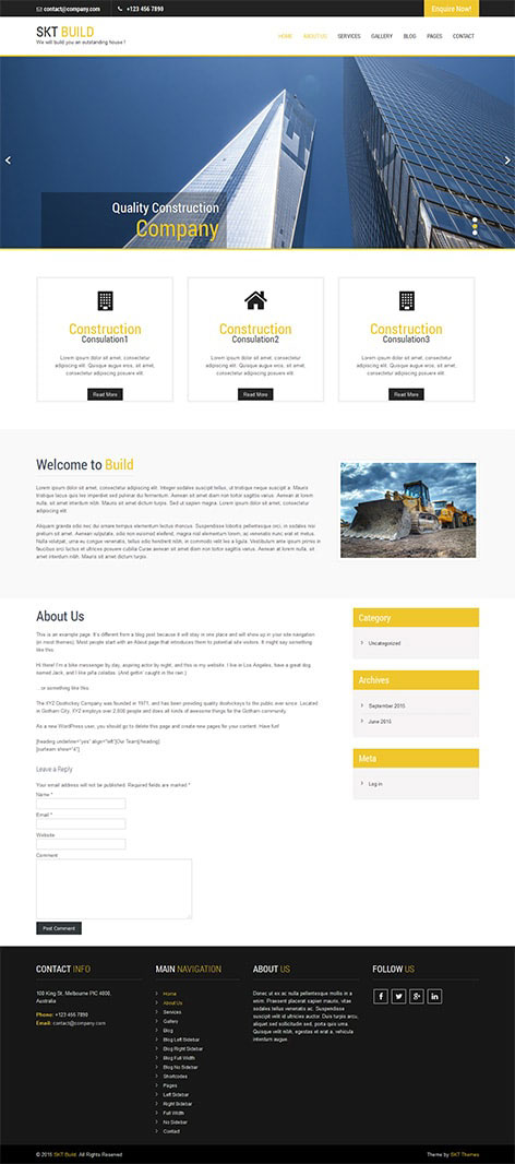 Entry 182389 in SKT Build Lite by SKT Themes