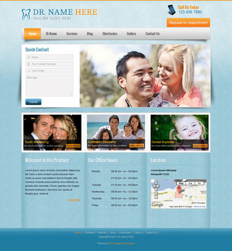 Entry 182675 in Doctor wordpress theme by SKT Themes