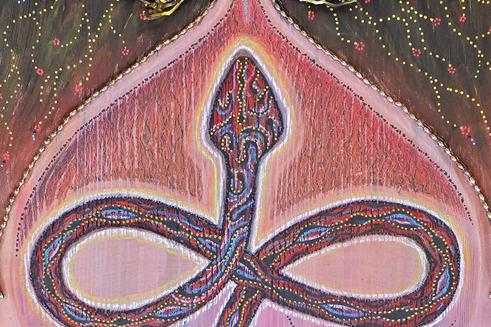 mixed media art works inspired by the shamanic world thumbnail