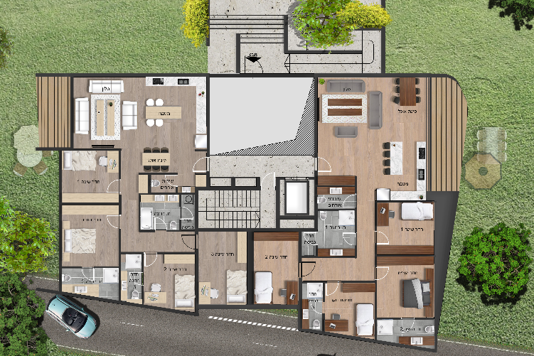 Open Zoomed Related Entry 1025 - HOD HASHARON - 2019.03.25 - floors 1-2-3...