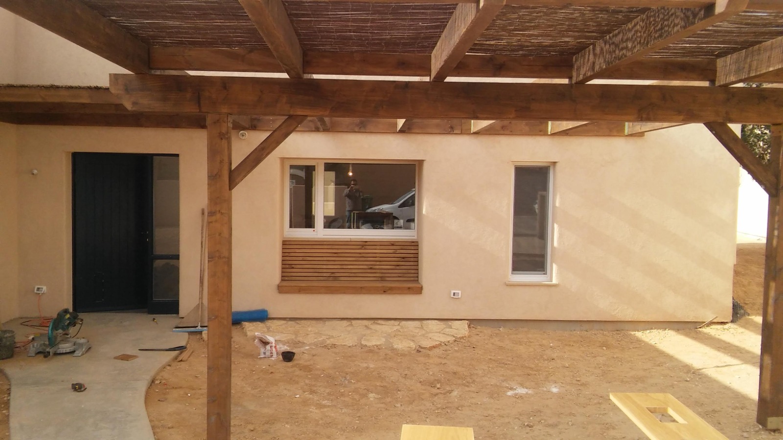 Entry 311635 in Passivhaus inspired house (Light framing, Super-insulated EIFS boards) by אלון