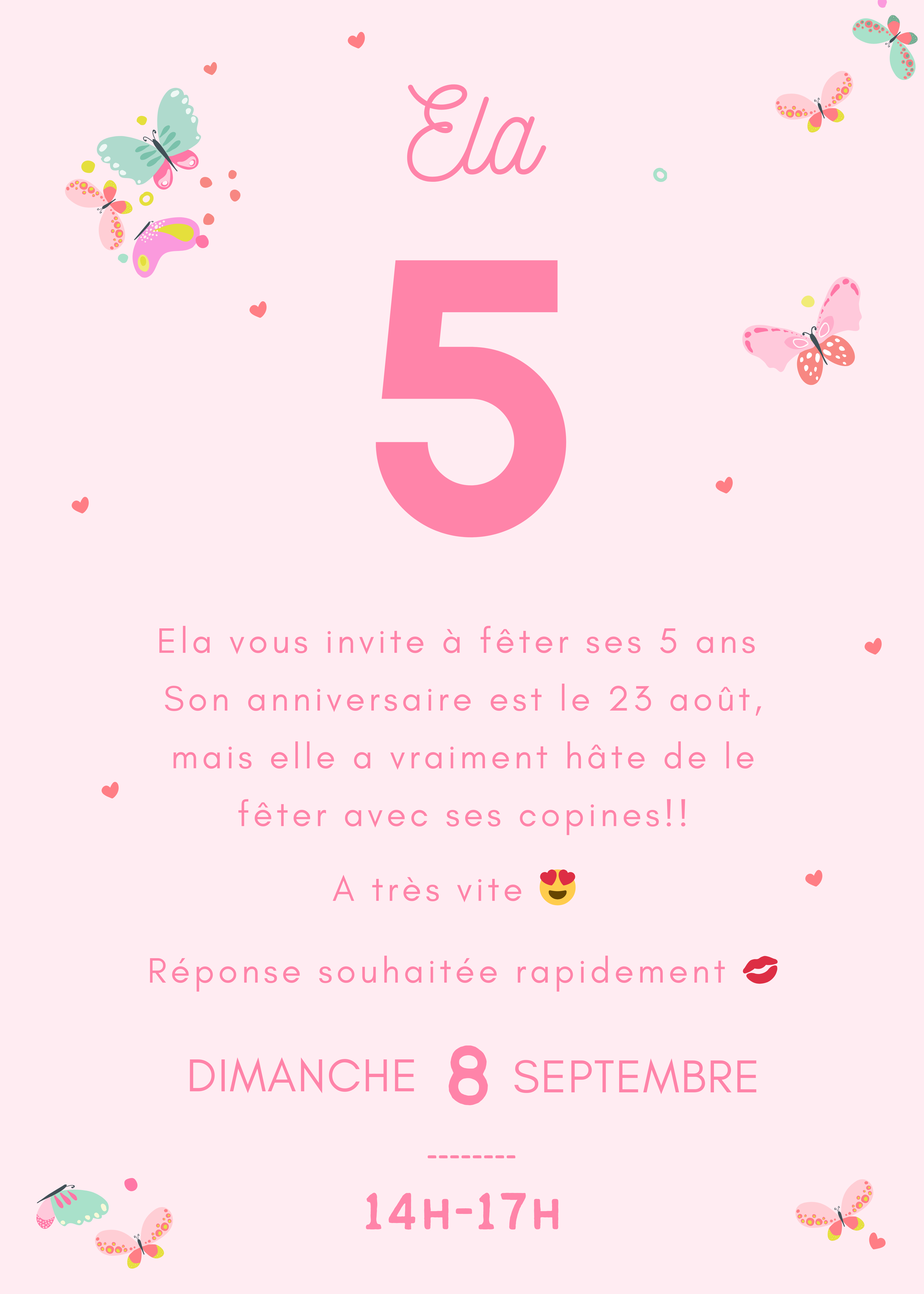 Entry 338838 in invitations design by Fetacom Digital