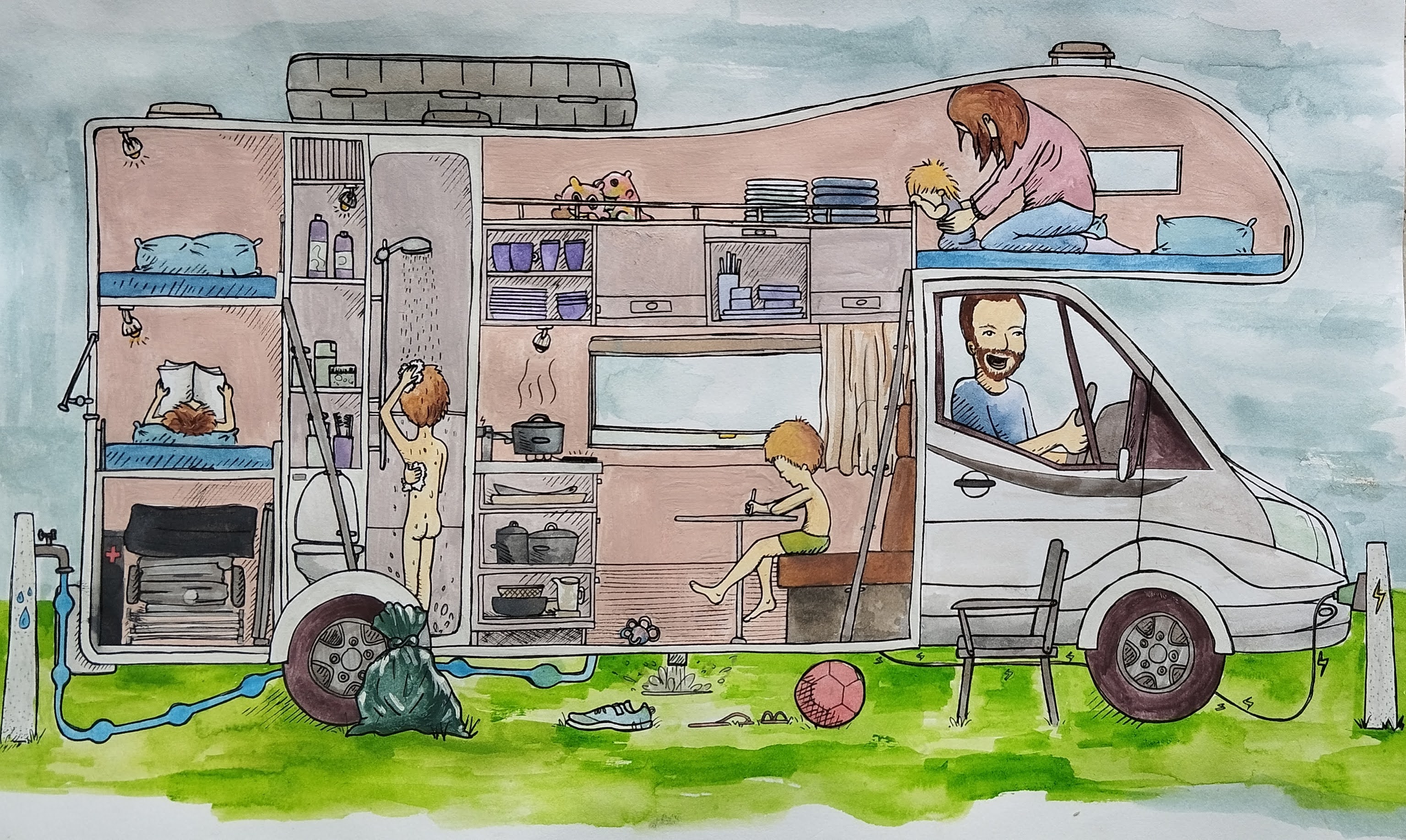 Entry 321397 in Portfolio by Ayelet Hoch Illustrator