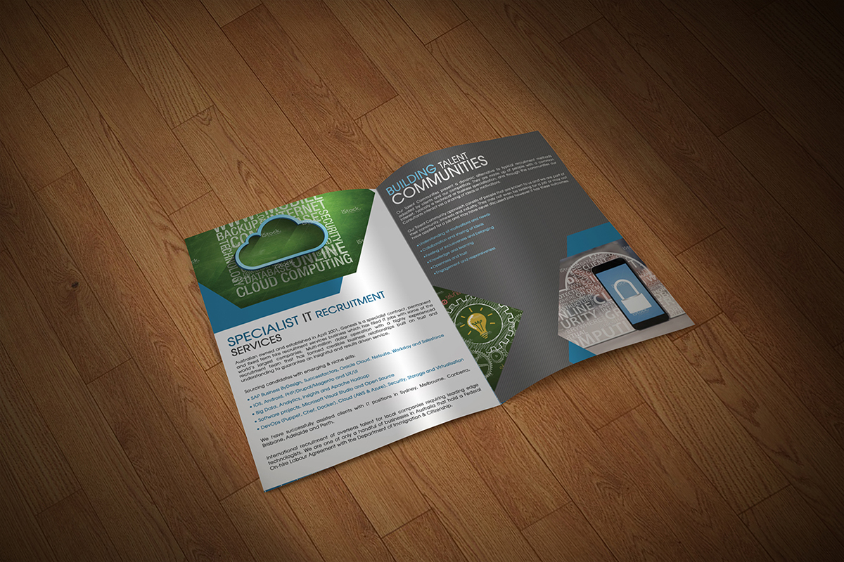 Entry 130501 in Brochure Design Mock-up by freelance studio
