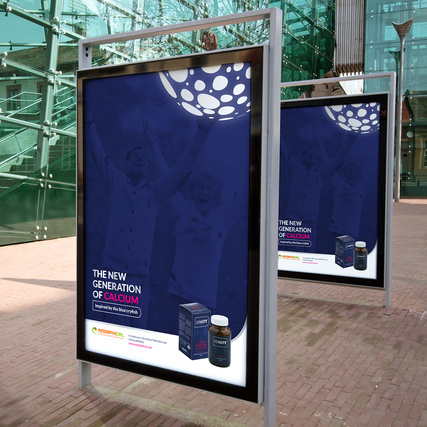Entry 135887 in Amorphical - Density (Calcium) - Creative ADS by nitzan slutzki graphic designer