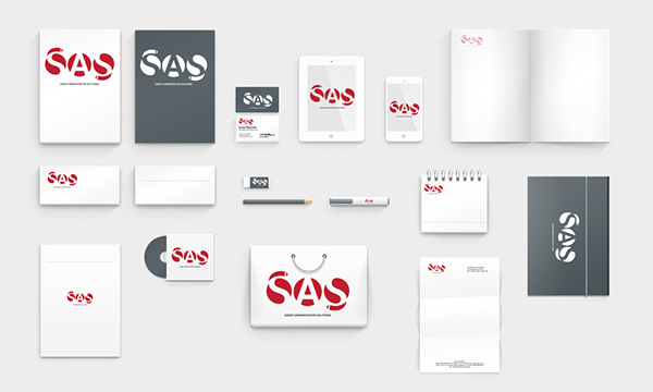 Entry 121992 in Smart Administrative solutions logo and identity by lidia tomashevskaya