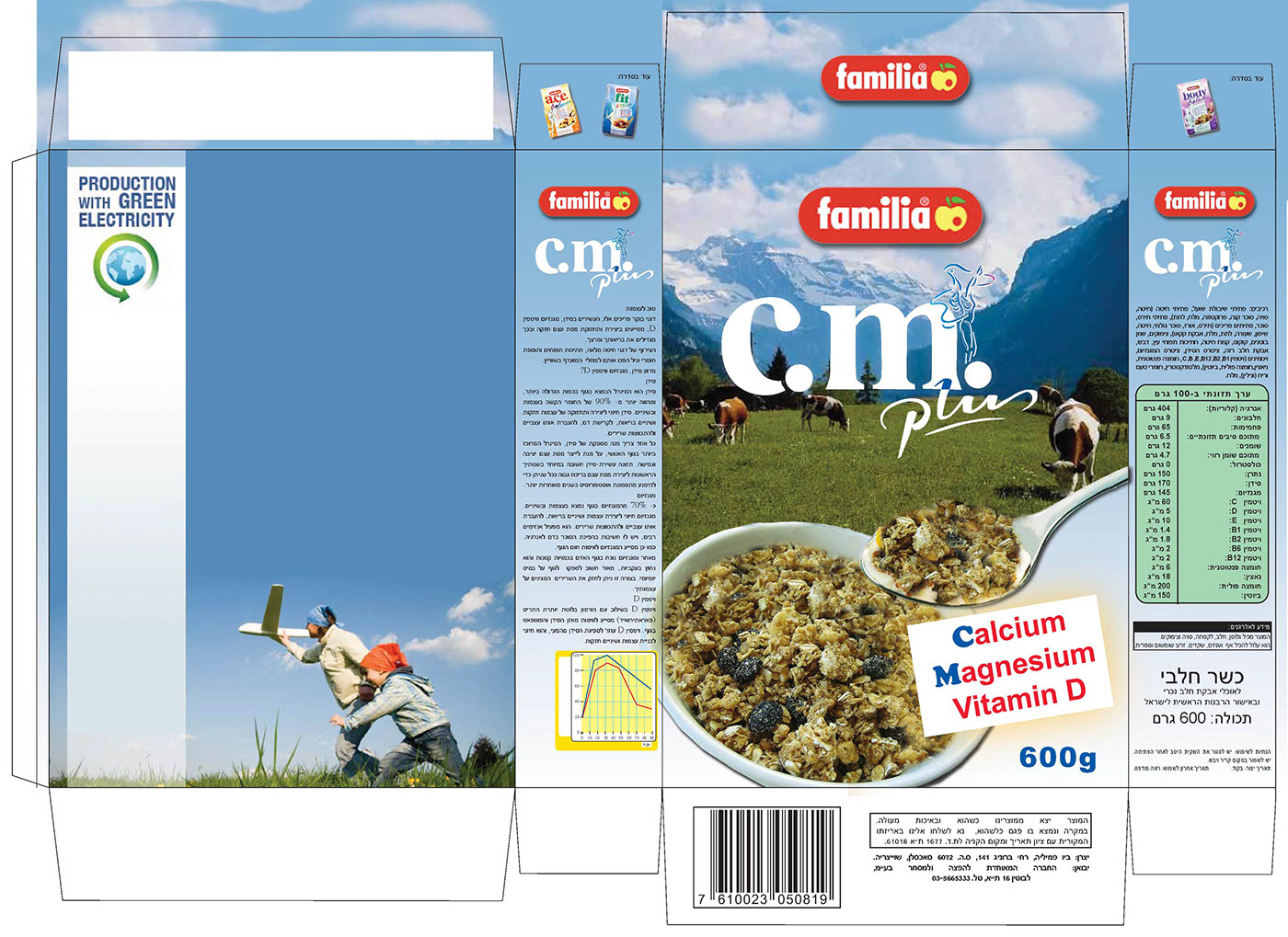 Entry 102775 in Familia Cereals (School Project) by KORU DESIGN