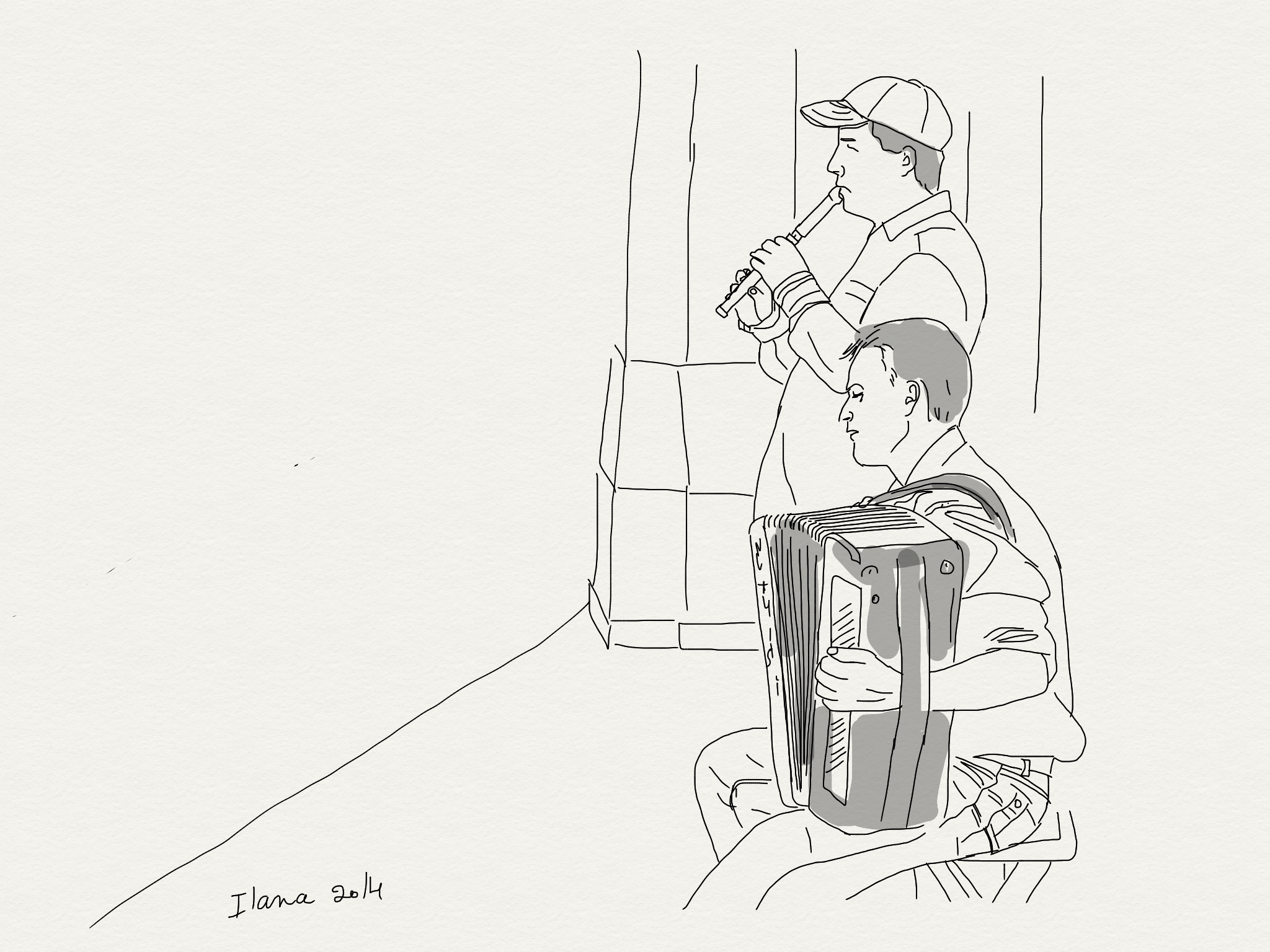 Entry 149512 in אנשים וספורט by אילנה גרף ציור ואיור