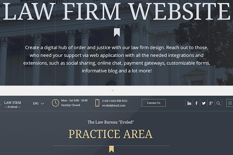 Open Entry 118697 in Legal Advice Office Website Design by Mobilunity by Mobilunity