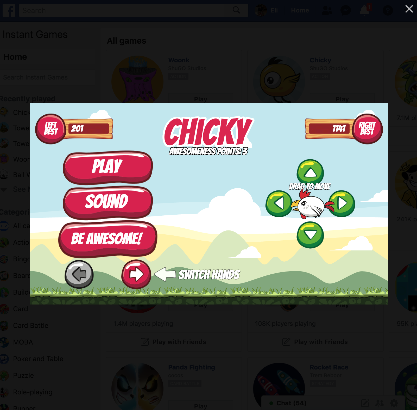 Entry 189607 in Chicky - Mobile Game by Freelance