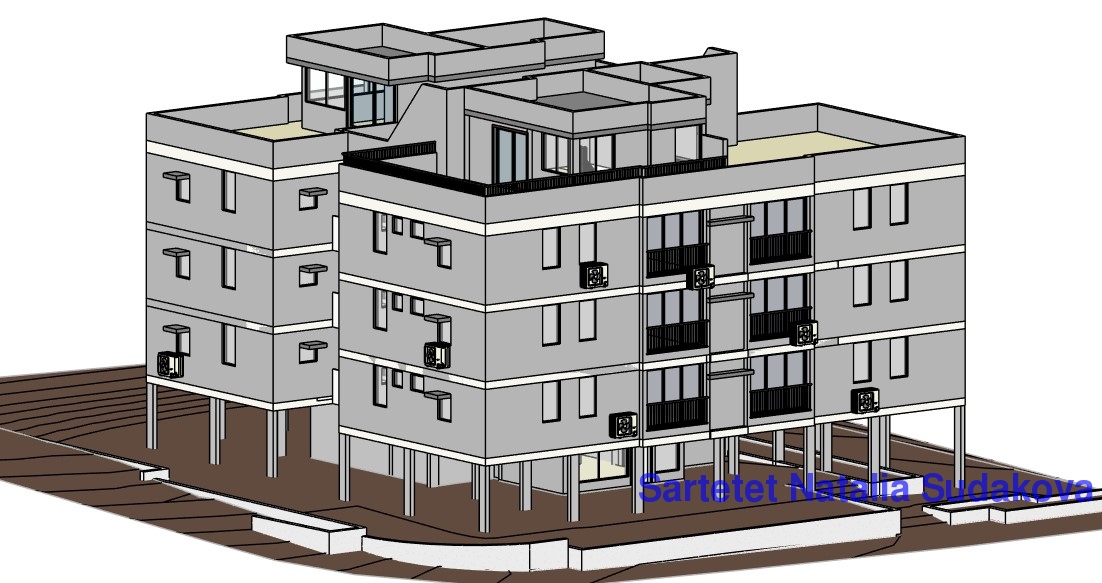 Entry 92316 in הגשות להיתר. Revit by Ricci Concept