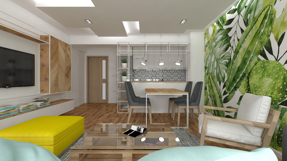 Entry 192965 in Living room interior design by MladMa