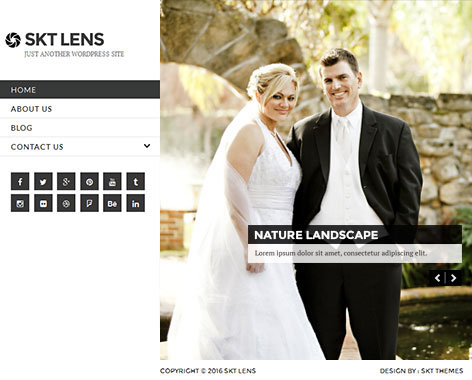Entry 182518 in Portfolio WordPress theme by SKT Themes