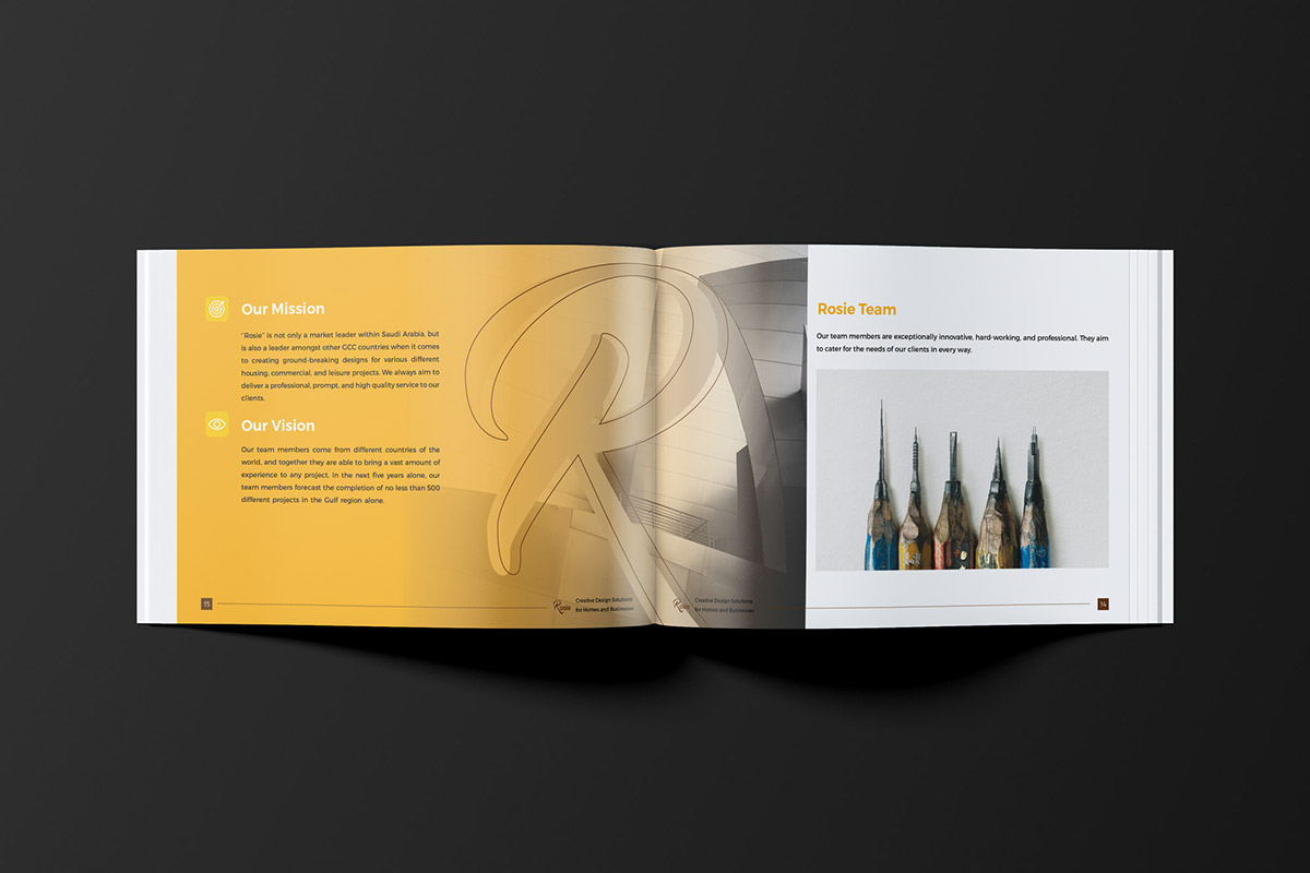 Entry 143173 in Rosie " Interior & Exterior " Brochure by Haweya company