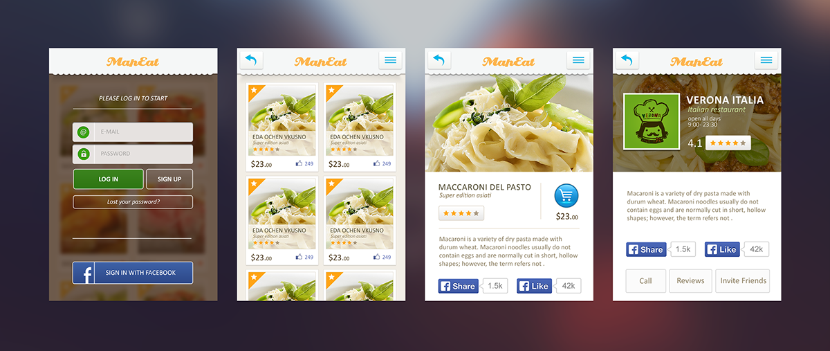 Entry 98377 in FOOD SERVICE SOLUTION by MAXdesign