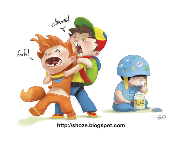 Entry 125603 in browser wars - print by גלית וייסברג