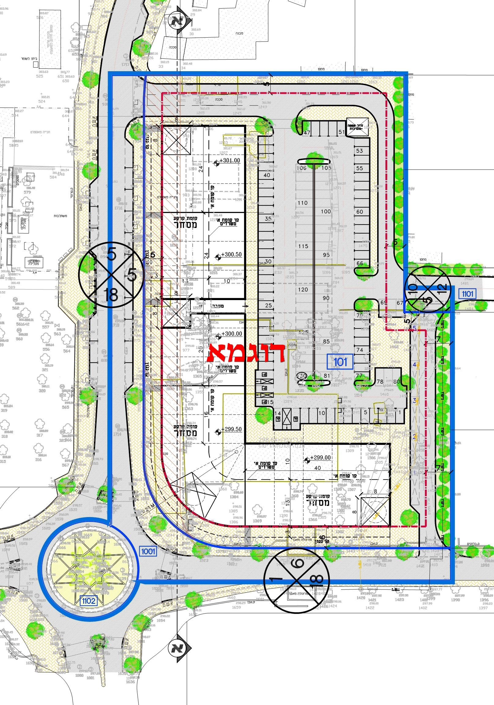 Entry 227583 in בינוי ופיתוח - Land planing by רחימה יצחק - שרותי אדריכלות