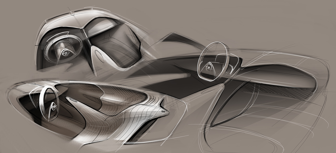 Entry 212768 in Car Interior Sketches by Igaleye design