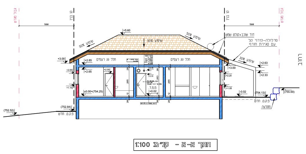 Entry 92290 in הגשות להיתר. Revit by Ricci Concept