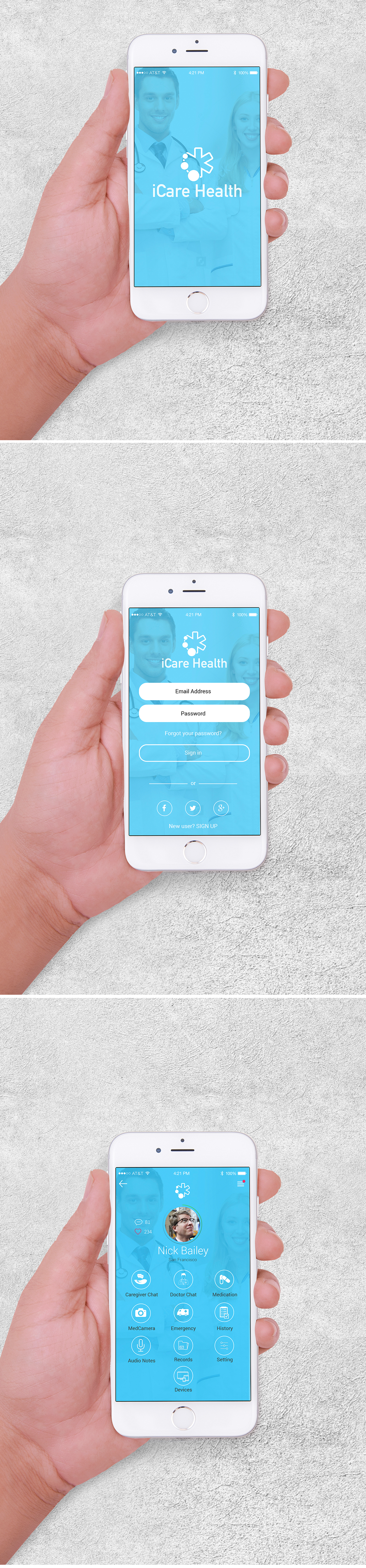 Entry 130459 in Mobile App Design by freelance studio