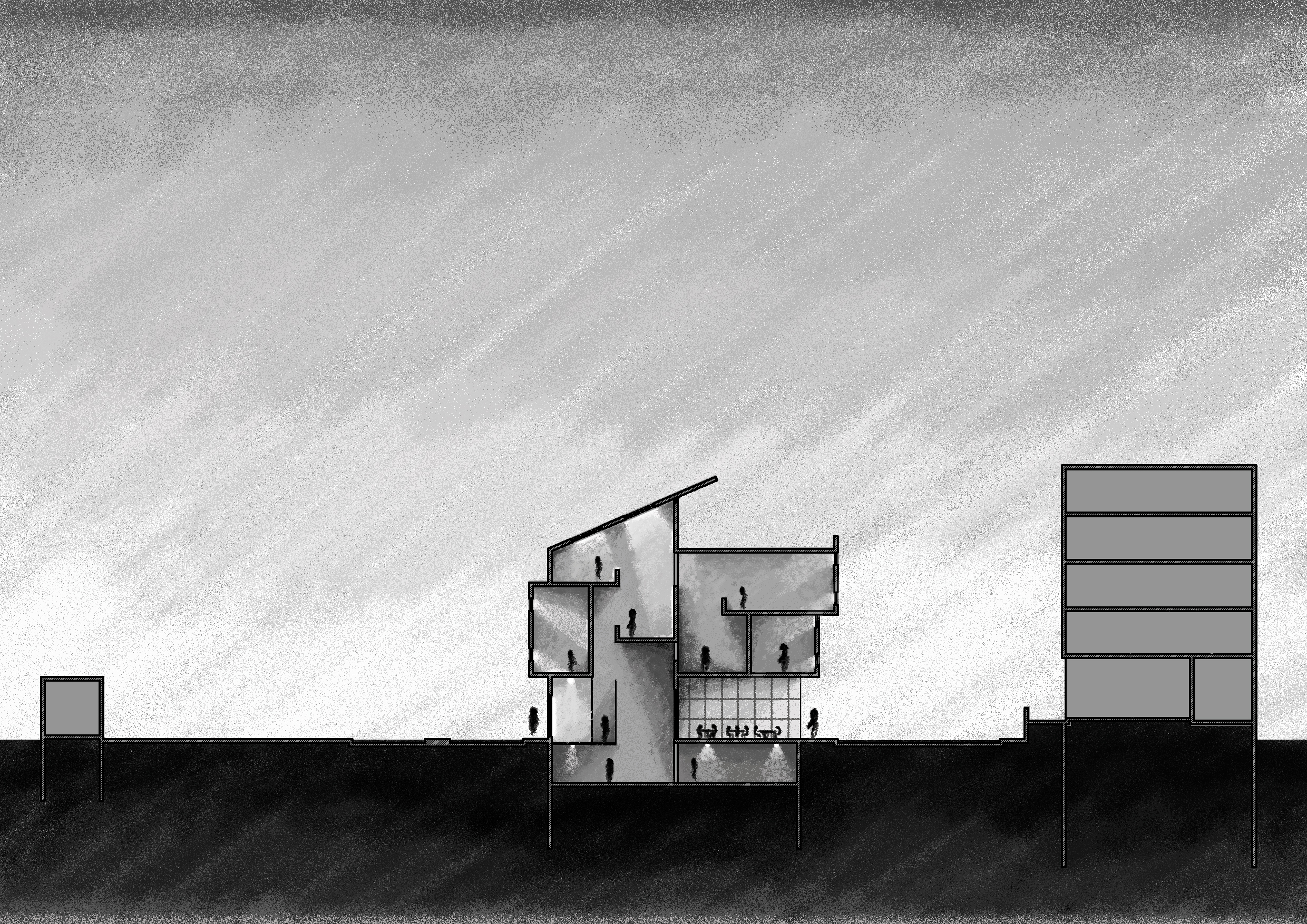 Entry 129399 in Architecture Drawings by Adam Nahmod Architecture Graphics