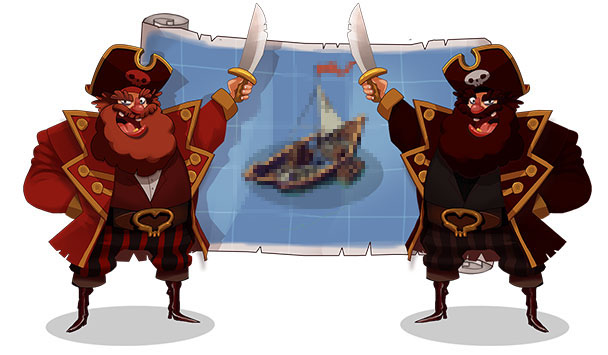 Entry 125509 in Pirates Game by גלית וייסברג