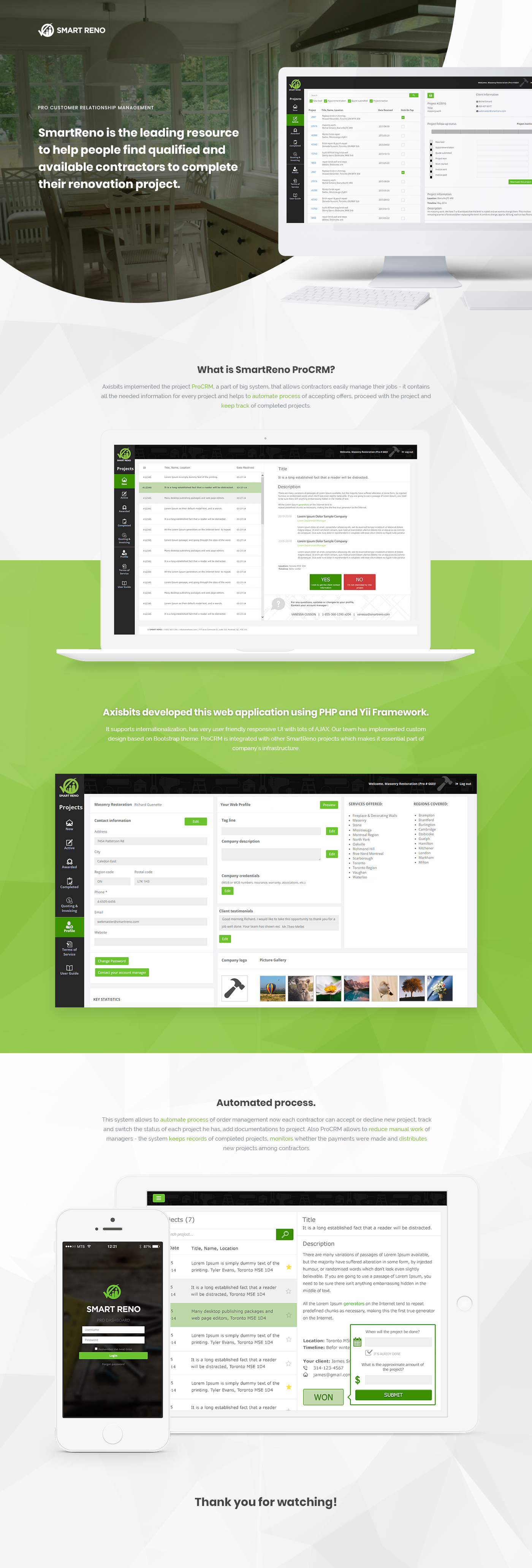 Entry 153298 in ProCRM SmartReno by Axisbits