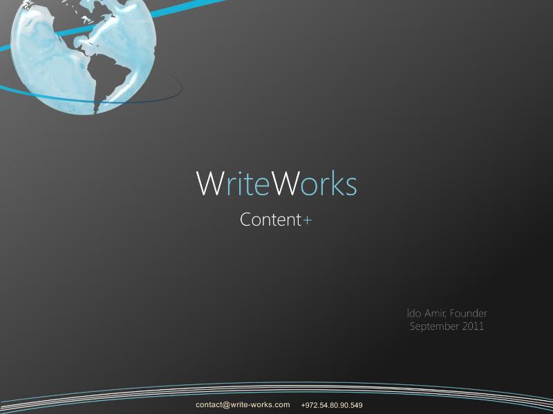 Entry 25734 in Portfolio by WriteWorks