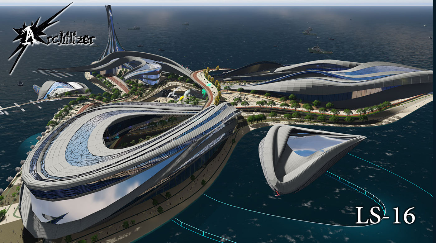Entry 184965 in Overall Floating City by Freelancer