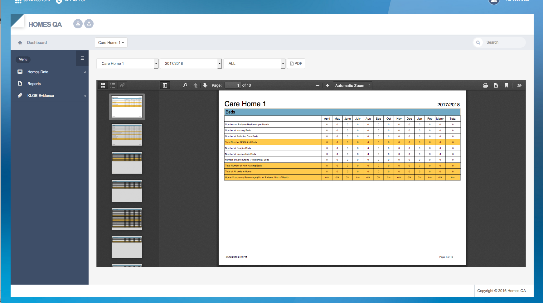 Entry 105747 in Health Care Quality CRM by Delia Soft Sp. z o.o.