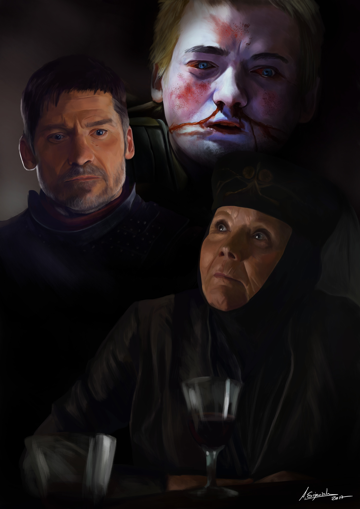 Entry 244413 in Game of thrones - Season 07 by Aviad Sajevitch Art & Illustrations