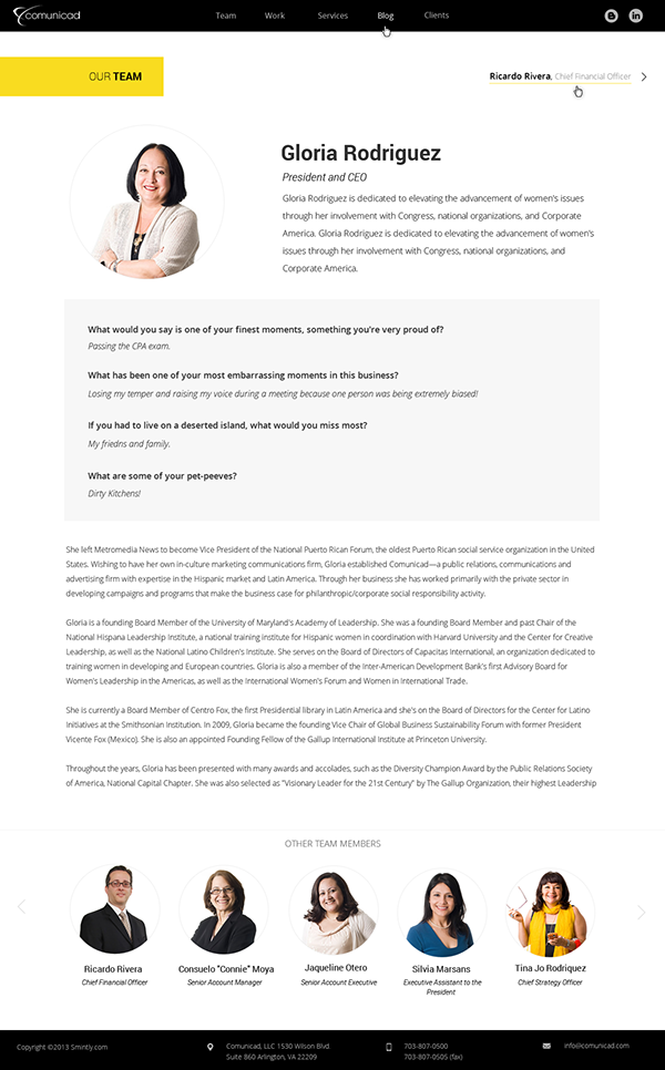Entry 146085 in Marketing Company Website by iKantam