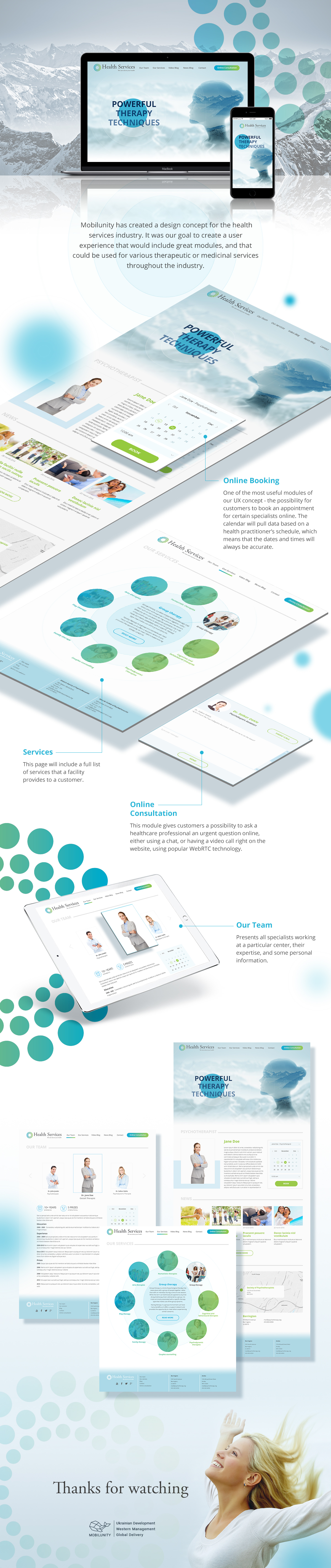 Entry 118772 in Healthcare Website Design by Mobilunity