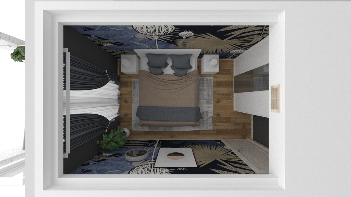 Entry 192947 in Bedroom interior design by MladMa