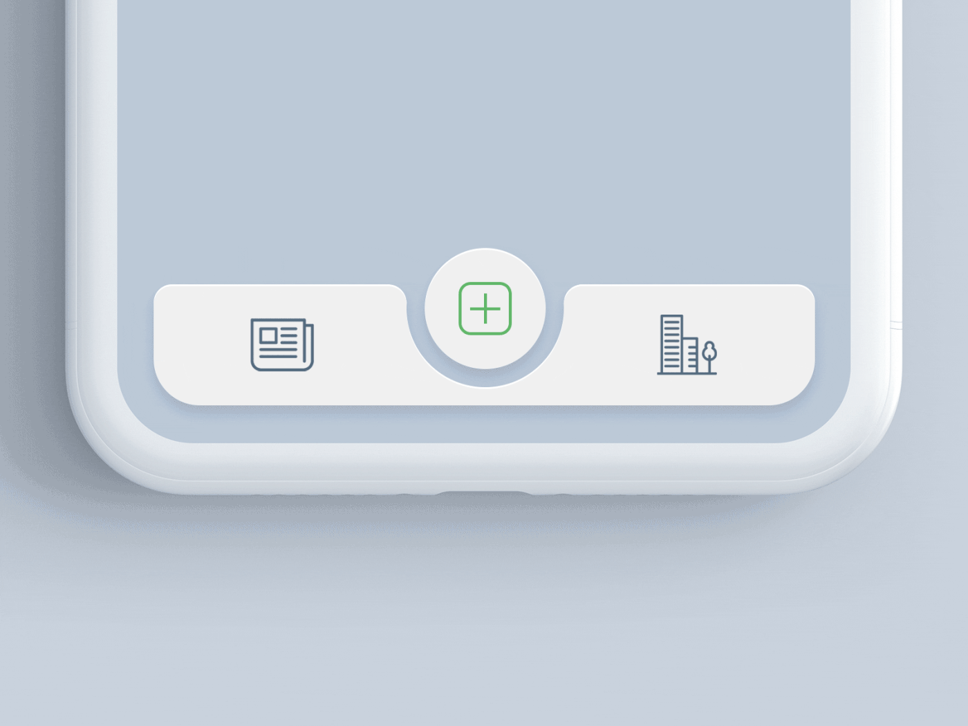 Entry 181837 in Tab bar interaction with animated icons by MindInventory